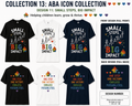 ABA Small Steps, Big Impact Shirt – Autism Awareness Tee | BCBA, RBT, ABA Therapist, Teacher & Special Education Shirt