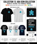 Patience Play Progress Purpose ABA Shirt – BCBA, RBT, Autism Awareness Teacher Tee | ABA Therapist Gift