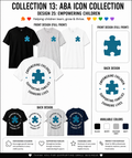 Empowering Children Supporting Families Changing Lives ABA Shirt – BCBA, RBT, Autism Awareness Teacher Tee | ABA Therapist Gift
