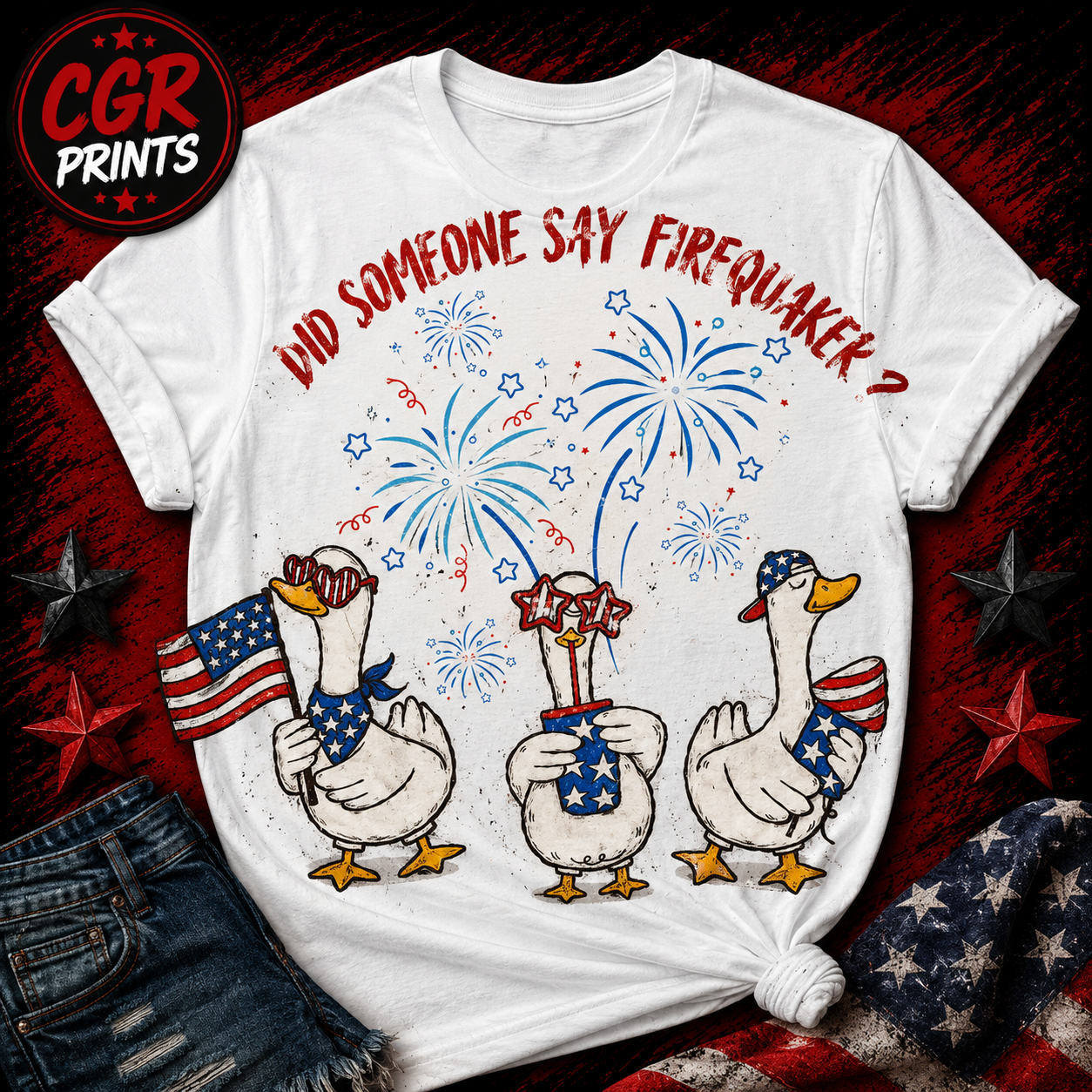 Did Someone Say Firequaker Tee Shirt