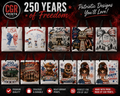 🇺🇸 250 Years of Freedom Patriotic Tote Bag Collection