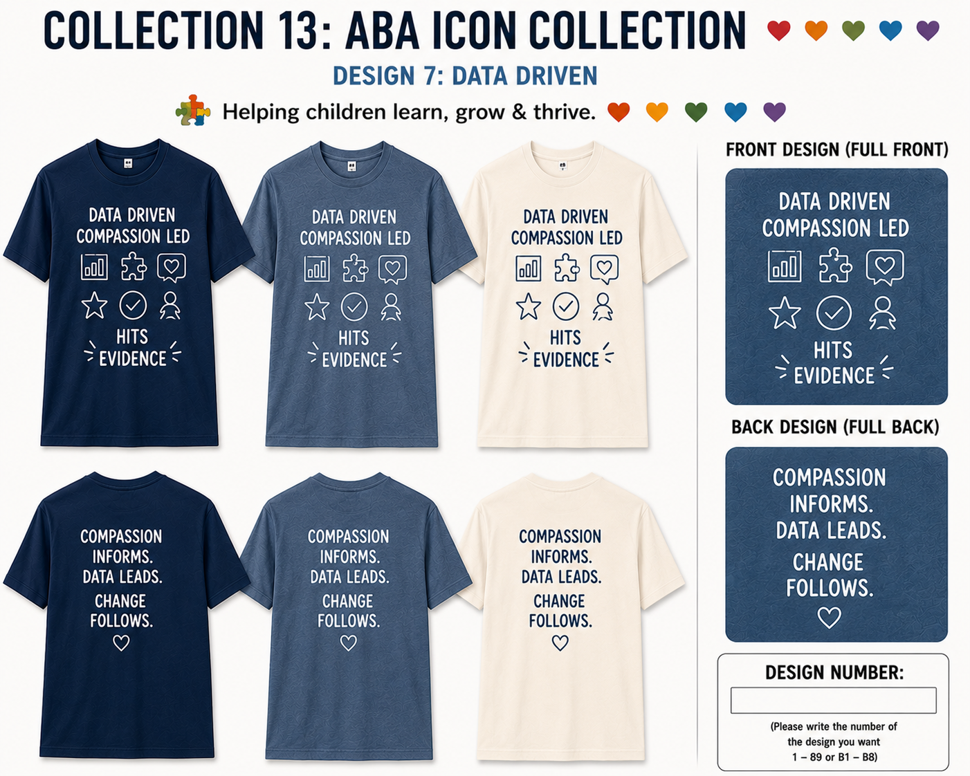 BCBA, RBT, ABA Therapist, Teacher & Special Education Shirt