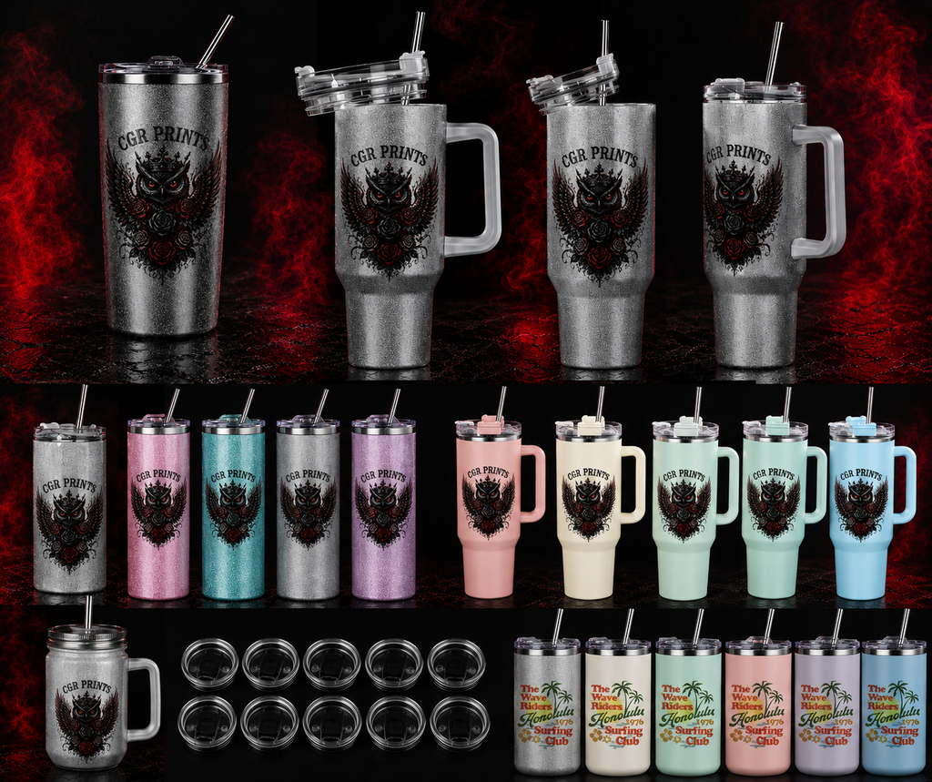 Personalized 20 oz tumblers