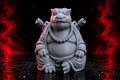 Buddha Stoise 3D Printed Collectible Statue | Zen Turtle Warrior Display Figure