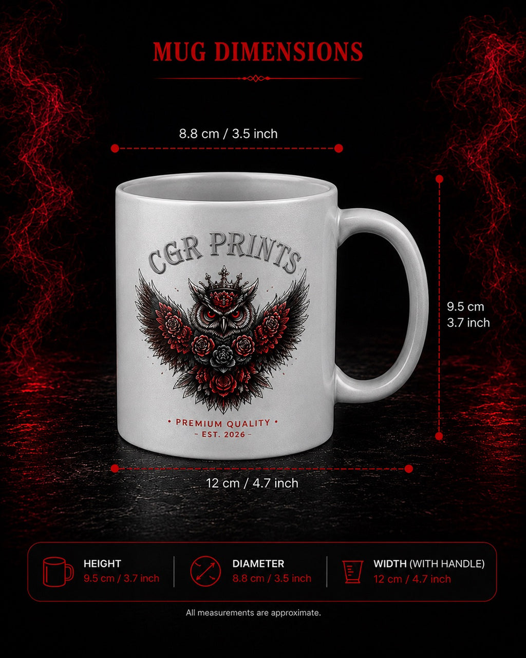 Personalized 12 oz Mug