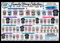 Family Strong Collection | Matching Autism Awareness Shirts for the Whole Family